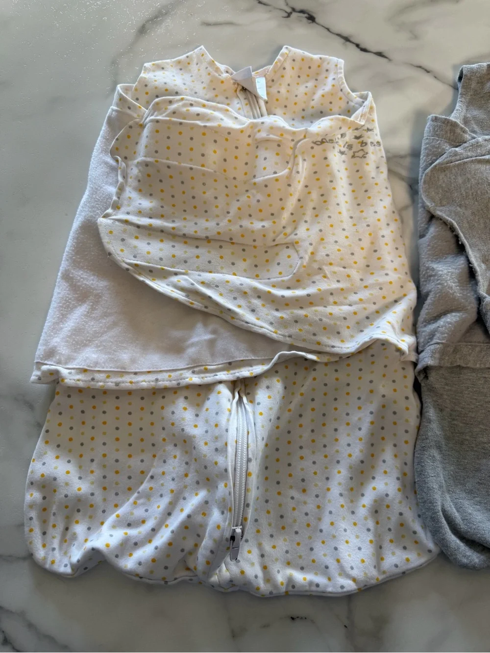 Halo Newborn Sleep Sack Swaddle - Gray Heather